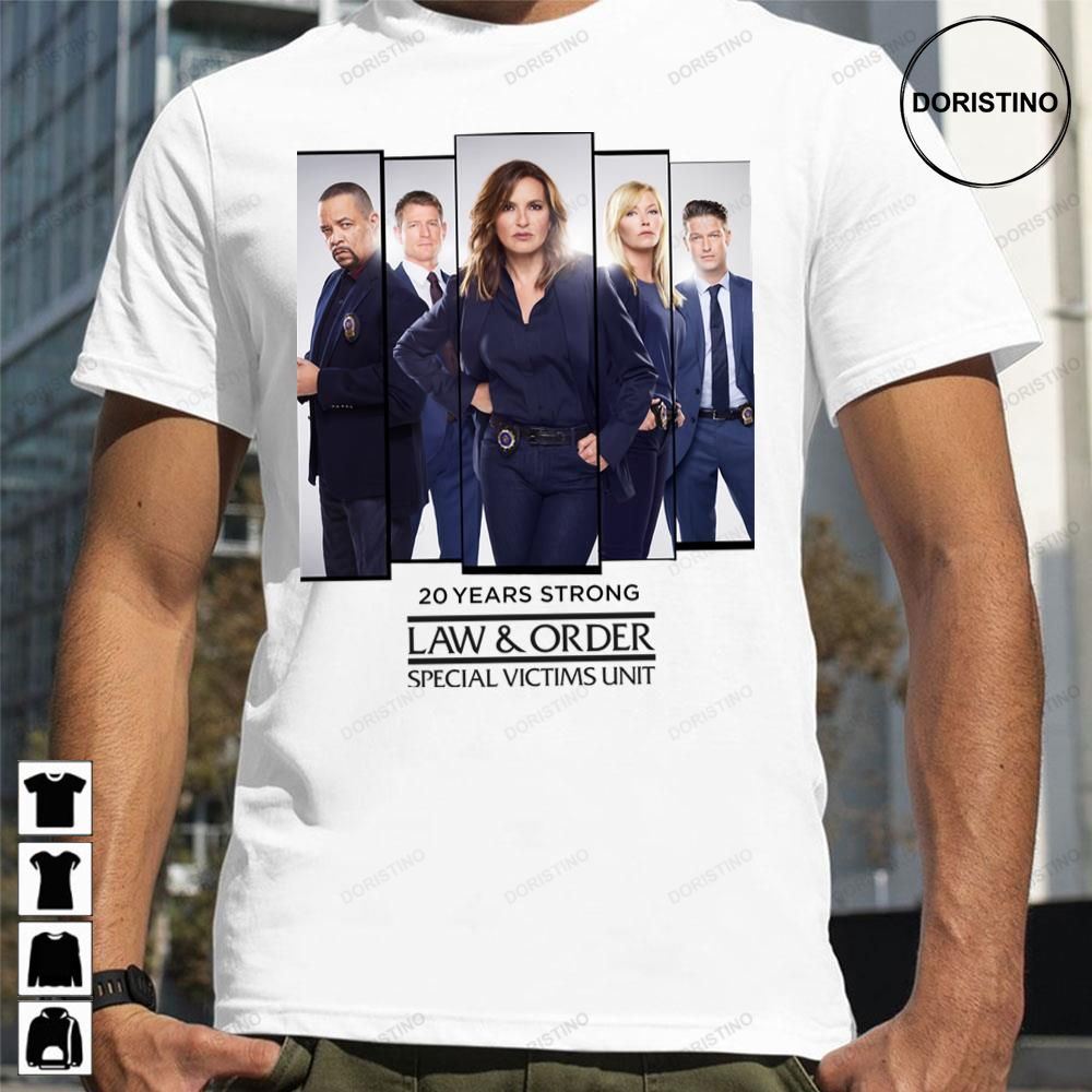 20 Years Strong Law Order Svu Limited Edition T-shirts